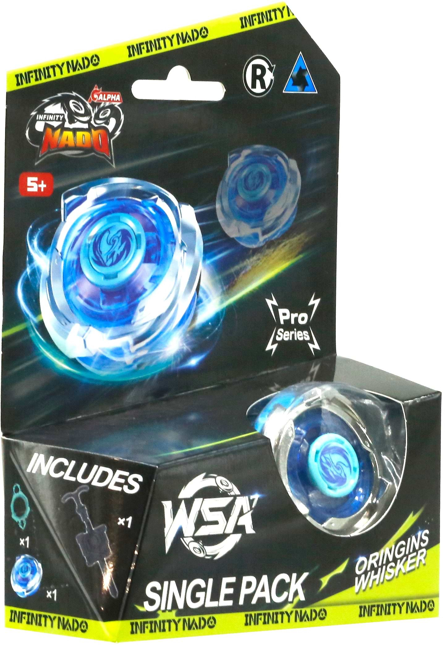 Дзиґа Infinity Nado VII Pro Series Single Pack Origins Whisker (EU664621-1)